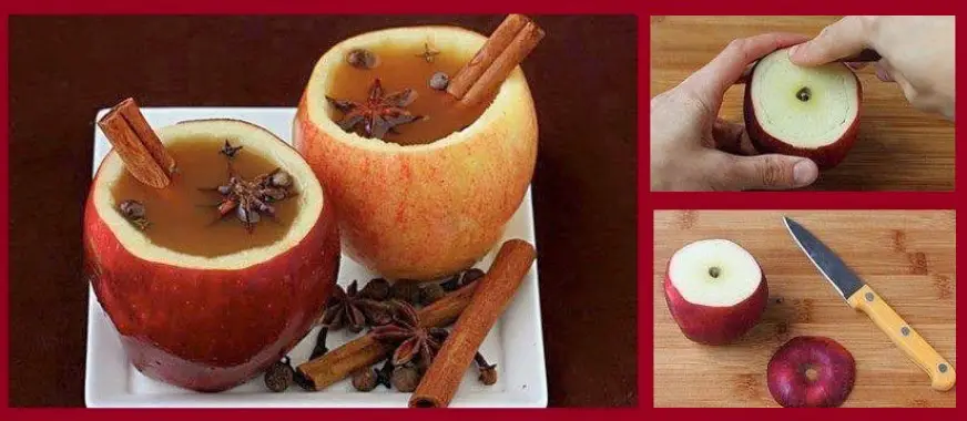 cómo preparar un té de manzana