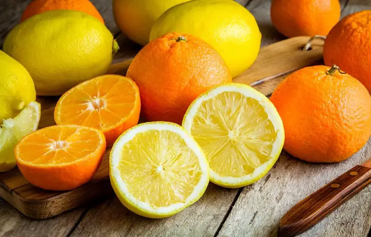 Cítricos toronja naranja limón