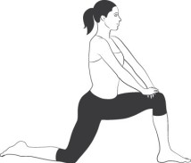 mejorar la postura rodilla flexionada