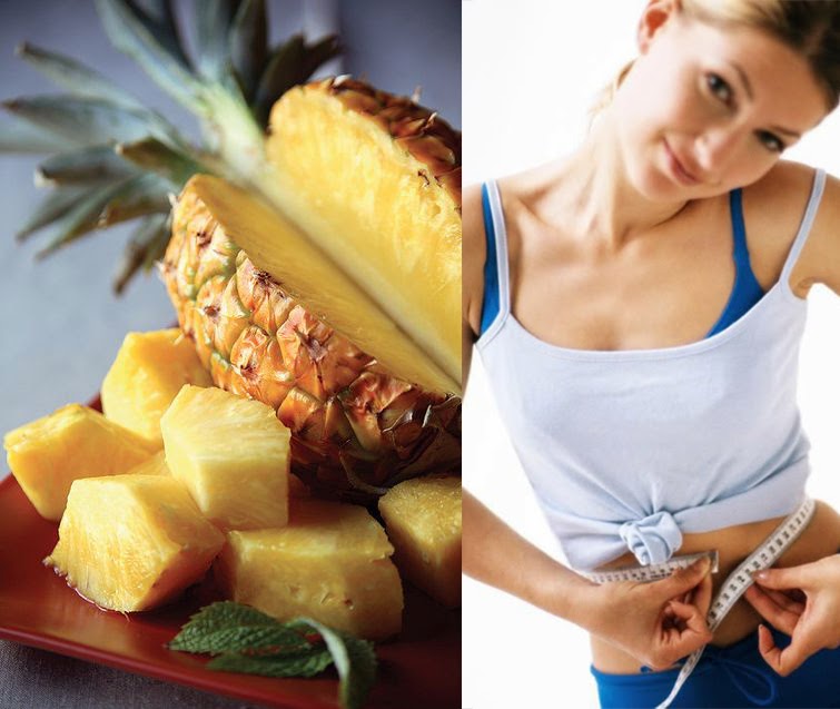 Beneficios para adelgazar del ananá o la piña