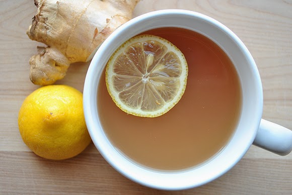 té de limón con jengibre como remedio casero