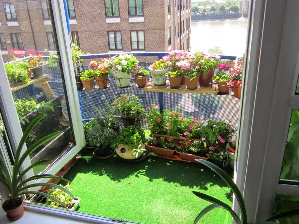 Image result for jardin en balcon