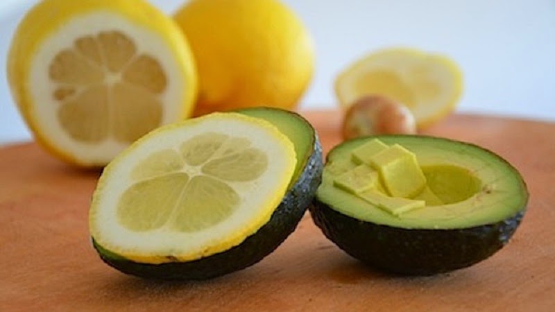 evitar que los aguacates se oxiden limón cáscara