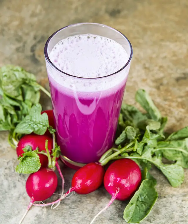 jugo de rábano para desintoxicar riñones