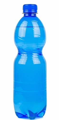 afectan la tiroides Botella de plástico