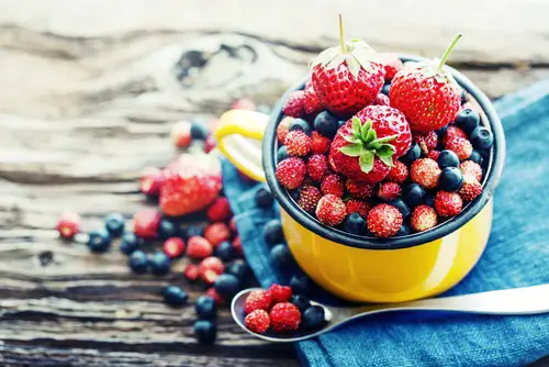 bayas y otros frutos rojos para la resistencia a la insulina