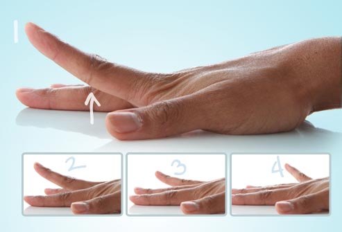 dolor de artritis en las manos levantar dedo