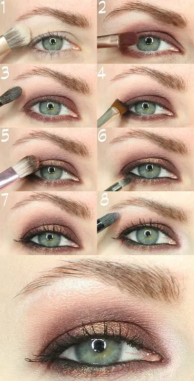 maquillaje para disimular sombras