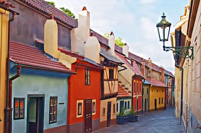 Calles de la ciudad de Praga