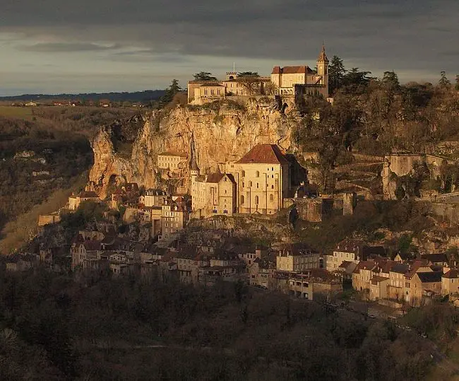 El encanto de Rocamadour, Francia