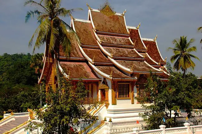 Templo en Laos, Asia.