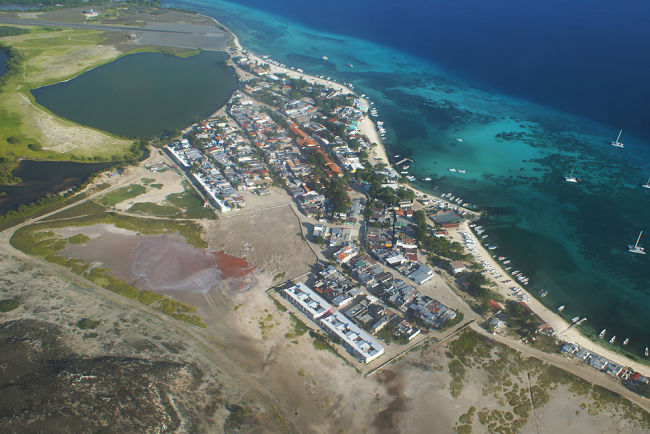 Vista panorámica del archipielago de los Roques