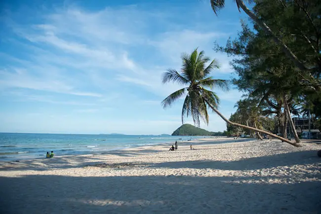 playa de  la Isla de Koh Tao en Tailandia