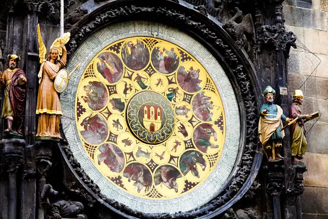 Reloj histórico de la ciudad de Praga