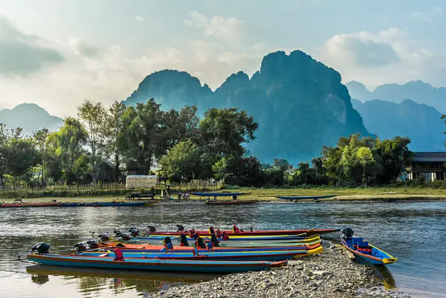 Laos paisaje