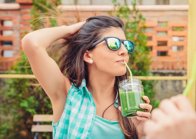 Ensaladas para beber en una dieta detox