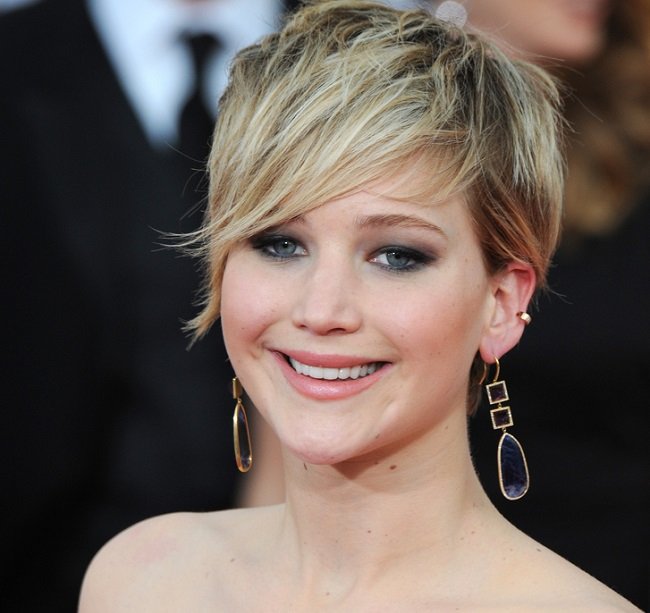 Jennifer Lawrence flequillos que son dendencia