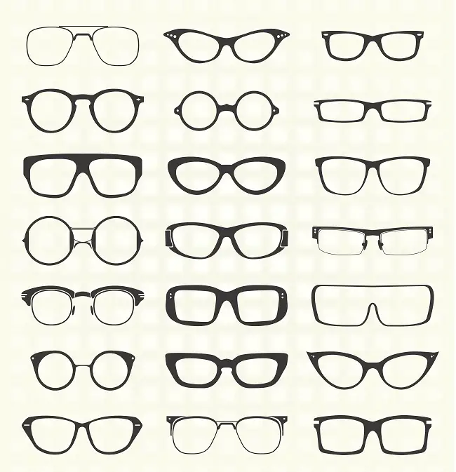 Diferentes estilos de monturas de gafas según tu rostro