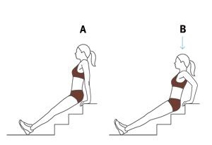 ejercicios-en-escalera-triceps