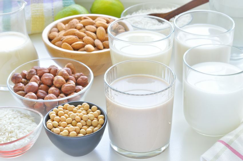 Los beneficios de las leches vegetales
