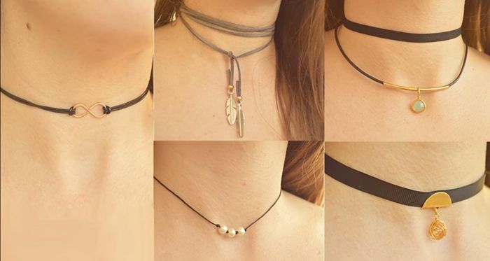 5 Chokers que podrás hacer rápidamente 1