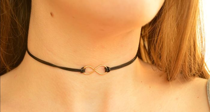 5 Chokers que podrás hacer rápidamente 14