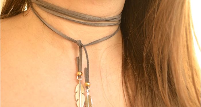 5 Chokers que podrás hacer rápidamente 24