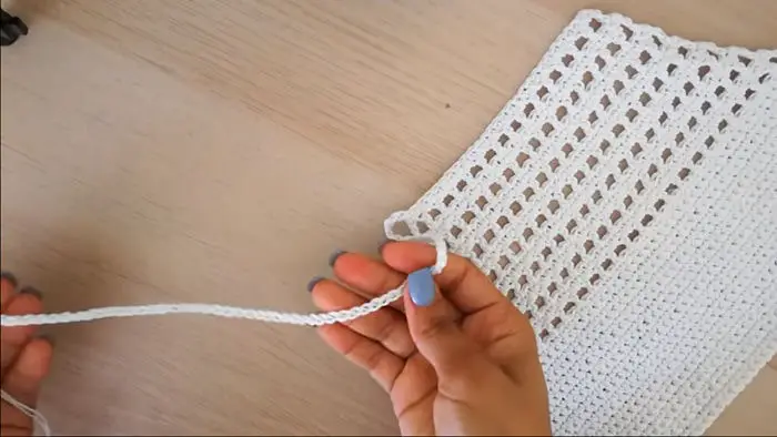 Como tejer un top de verano en Crochet en sencillos pasos 8