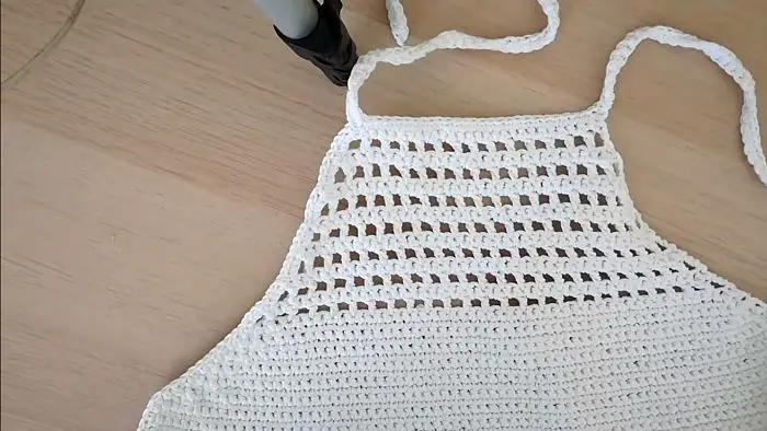 Como tejer un top de verano en Crochet en sencillos pasos 10