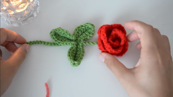 Te enseñamos cómo tejer una rosa de crochet 1