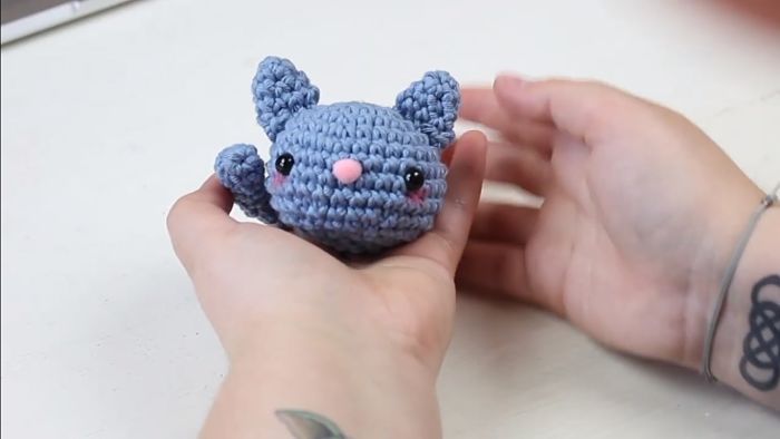 Gatitos a crochet Ideales para un lindo obsequio 20