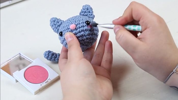 Gatitos a crochet Ideales para un lindo obsequio 21