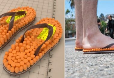 Chanclas terapéuticas hechas en casa