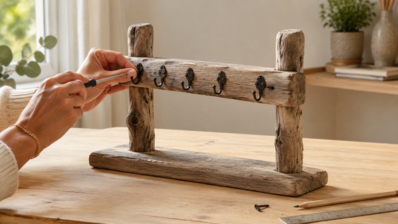 10 objetos de madera funcionales y decorativos que puedes hacer tú misma
