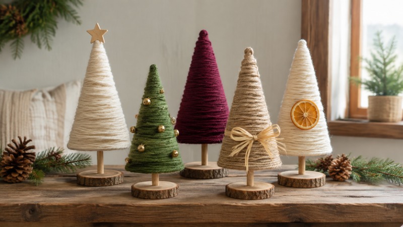 5 ideas de lindos arbolitos para ornamento navideño