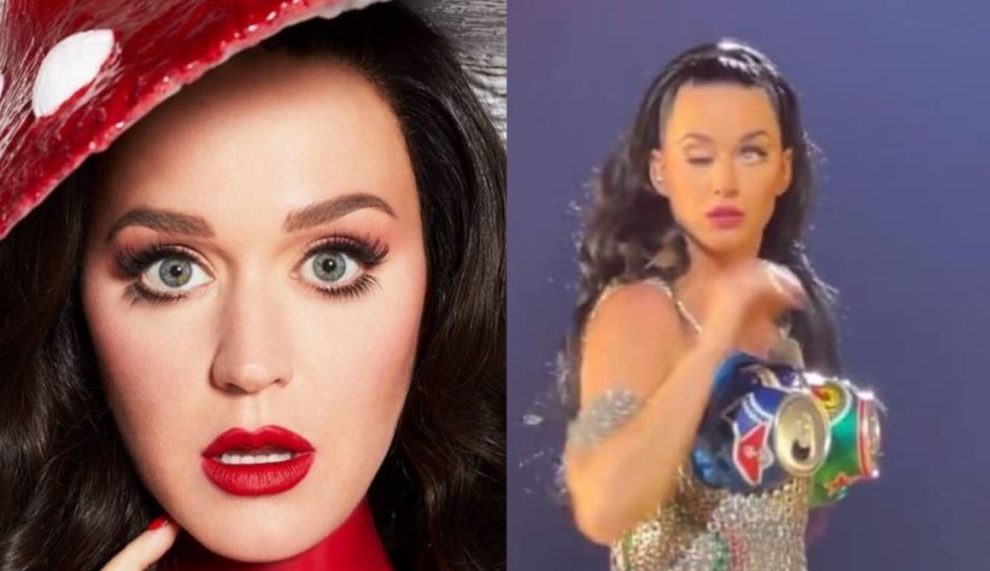 El ojo caído de Katy Perry