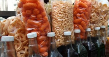 Comidas chatarra en las escuelas