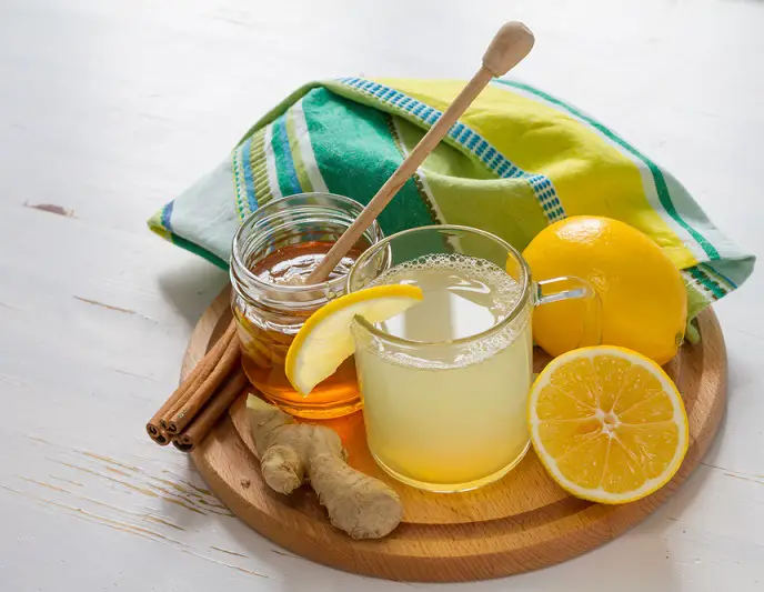 Tónico inmune Miel de abejas jengibre limón