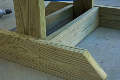Las bases de madera