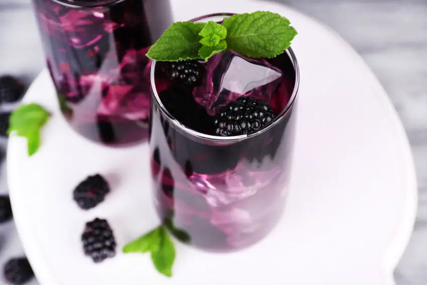 Agua de moras