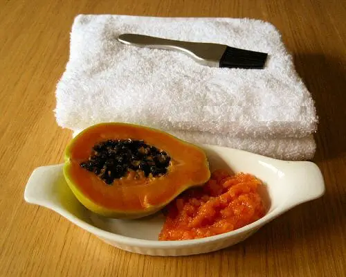 Papaya para la piel