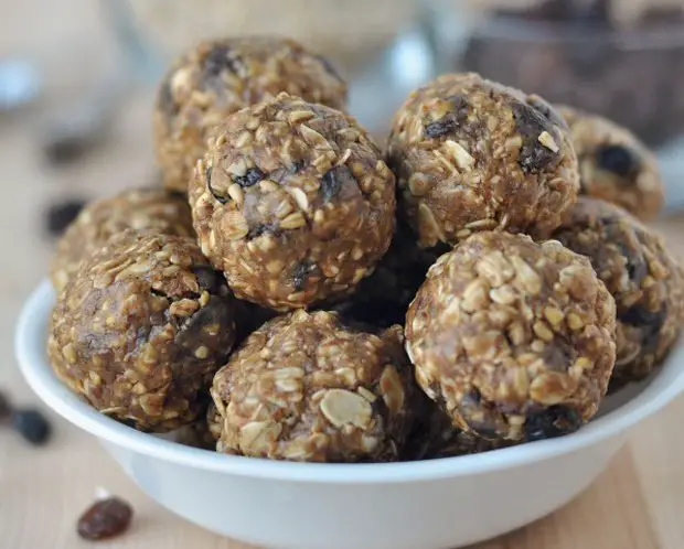 snacks para perder peso bolitas de avena