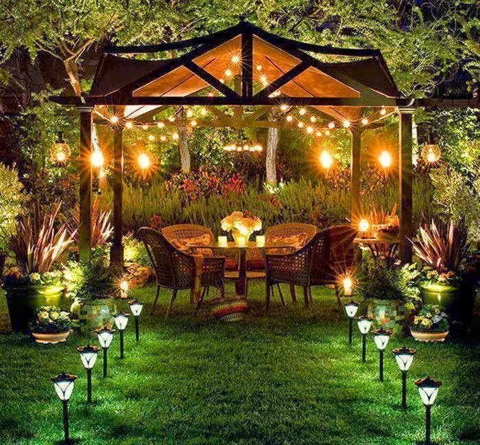 Night-View-in-Garden