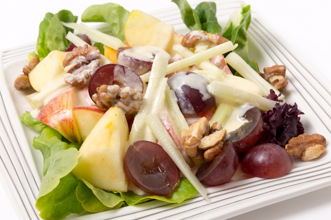 ensalada waldrof