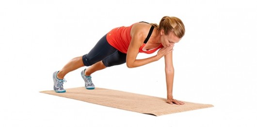 Plank hombro