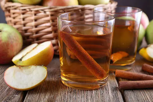 Vinagre de sidra de manzana canela