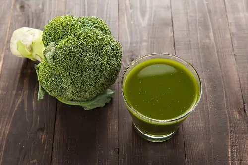 Jugo de brócoli