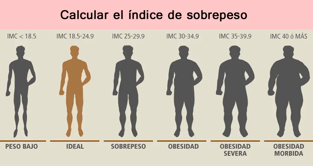 Cómo calcular el índice de masa corporal IMC.