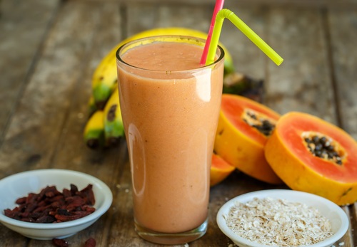plátanos papaya limpiar el colon