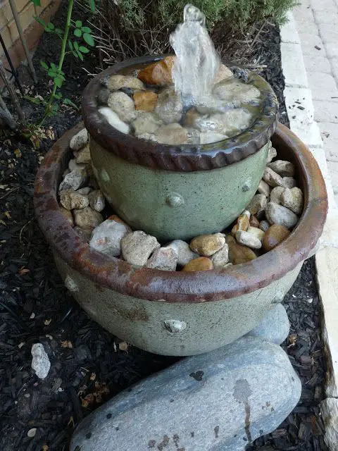 fuentes jardín decorativos